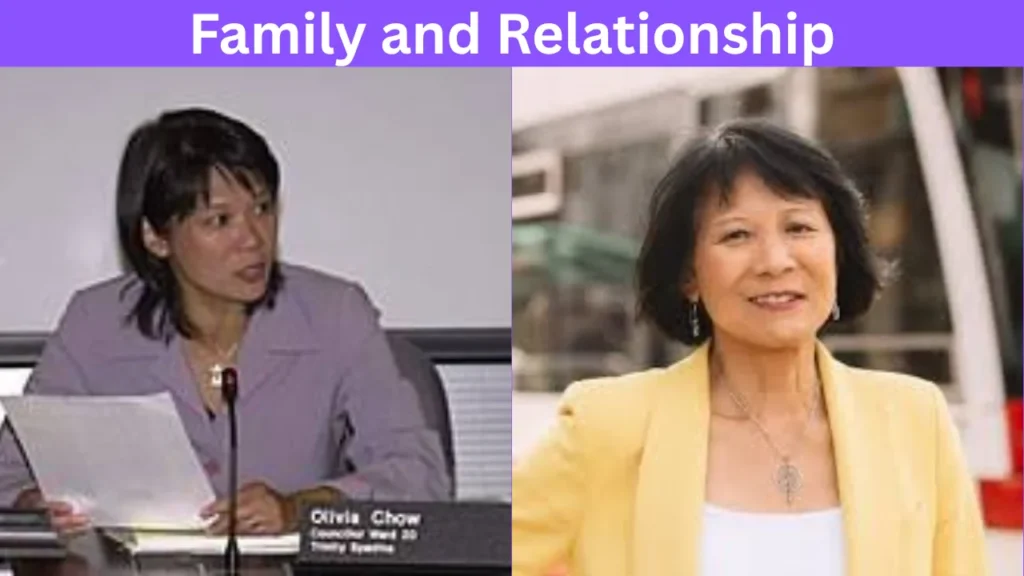 Olivia Chow Net Worth and Family and Relationship